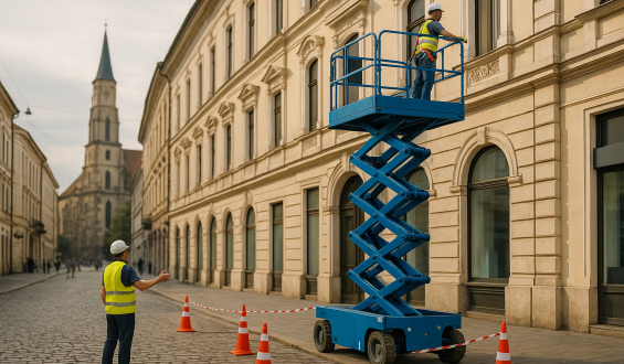 Care sunt cele mai frecvente utilizări ale nacelelor tip foarfecă în Cluj?