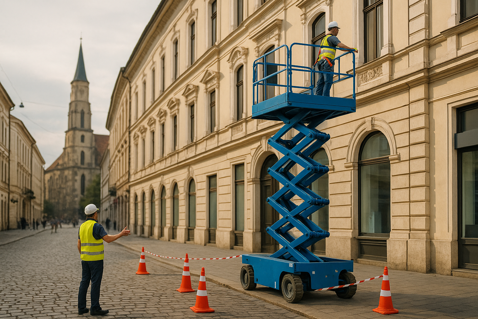 Care sunt cele mai frecvente utilizări ale nacelelor tip foarfecă în Cluj?